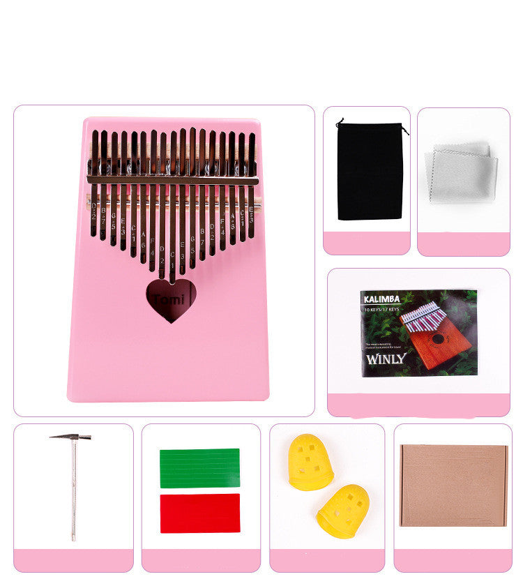 Aimer le piano en bois Kalimba