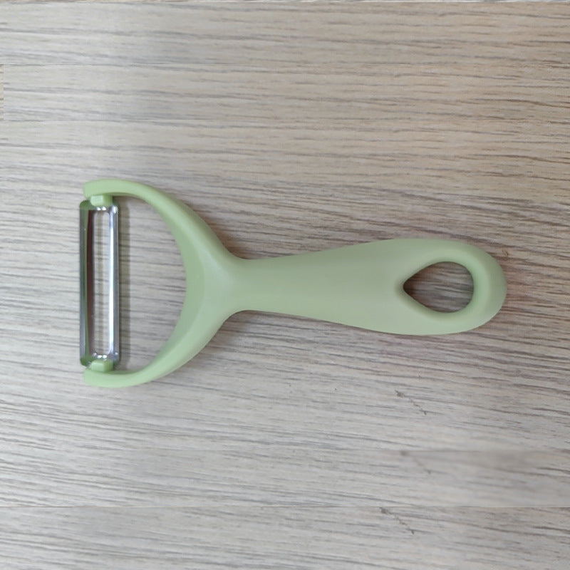Couteau de parage en T-vert-pp+410 acier inoxydable-1 pièce
