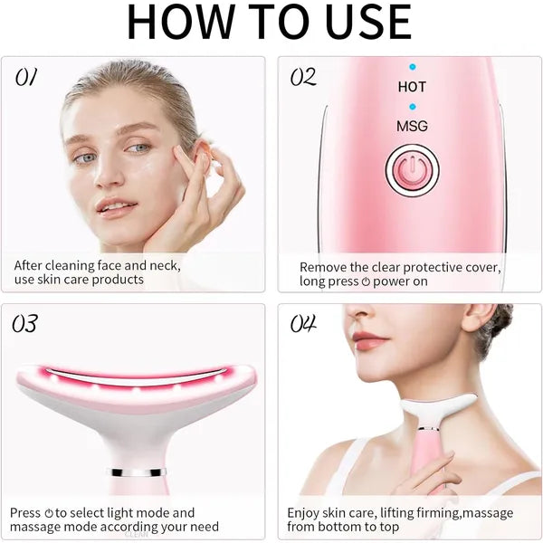 Massage du visage du cou