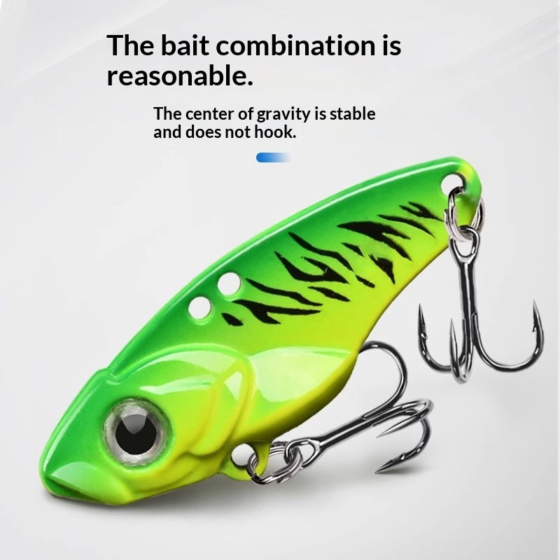 Bâton artificiel Serpent à crotale à croupe métallique pour la pêche à longue distance Lures A