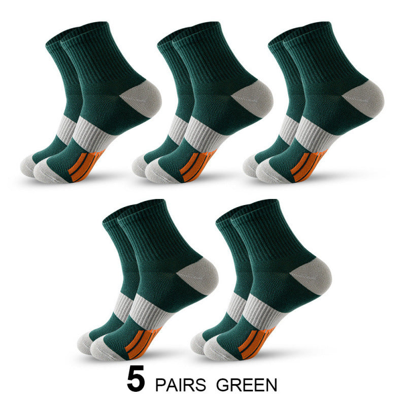 Chaussettes en tube moyen pour hommes