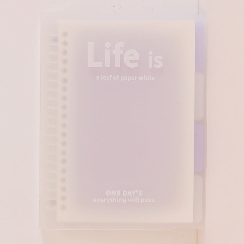 Mode Colorful Personnalité Carnet de notes simple