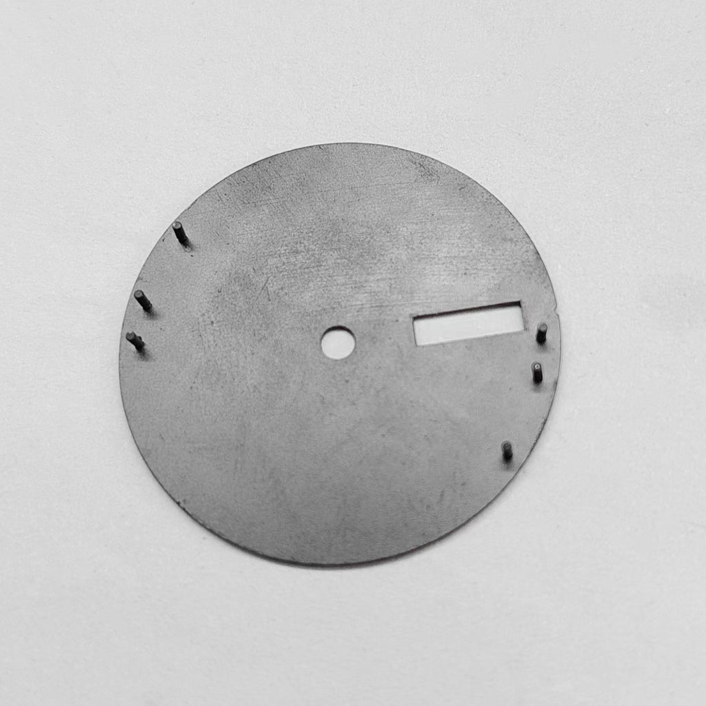 Accessoire de montre Cadran à double date avec aiguilles lumineuses vertes pour NH36 4R M