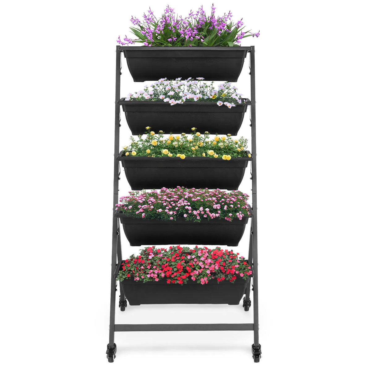 5 niveaux Lit de jardin vertical