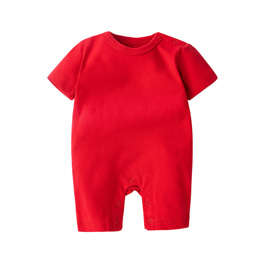 Chemise bébé et bébé coton manches courtes