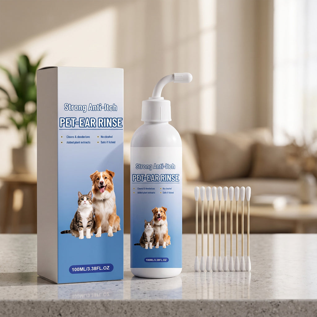 Animaux Nettoyage d'oreilles liquides Chat et chien Nettoyage d'oreilles liquides doux Nettoyage d'oreilles et canal d'oreille
