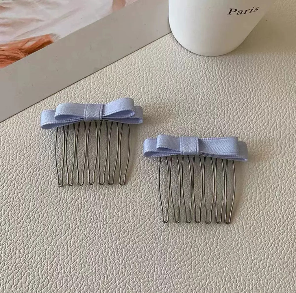 Comb simple cheveux Bow non-dérapant et polyvalent accessoires de cheveux