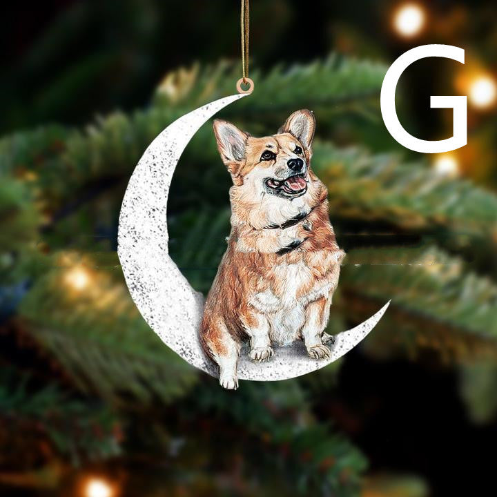 Animaux de compagnie Arbre de Noël Art suspendu Ornement
