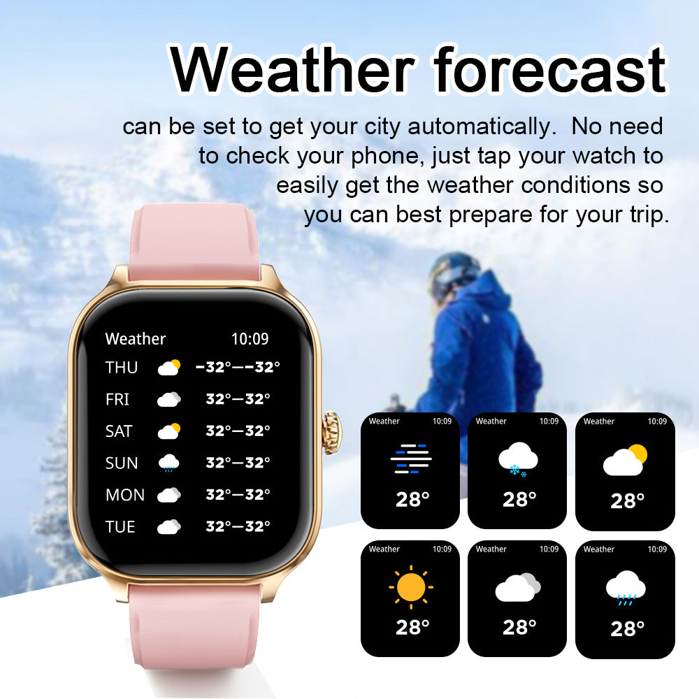 X46 Mode multi-fonctions Calling sans fil Smartwatch