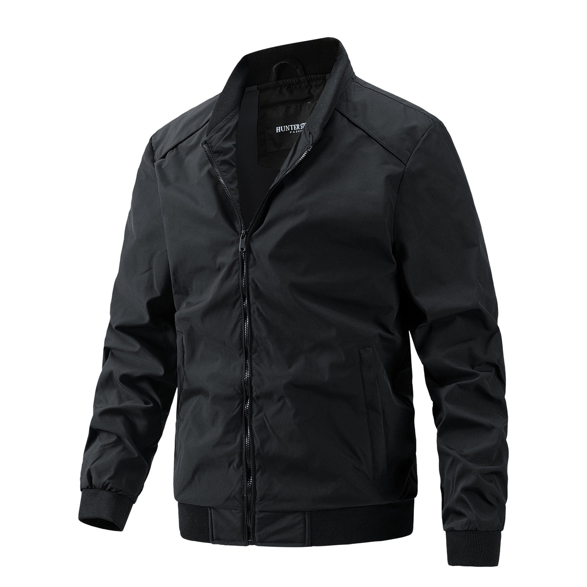 Stand Collar Veste Homme d'affaires Casual mince veste de baseball tendance commerce extérieur hommes