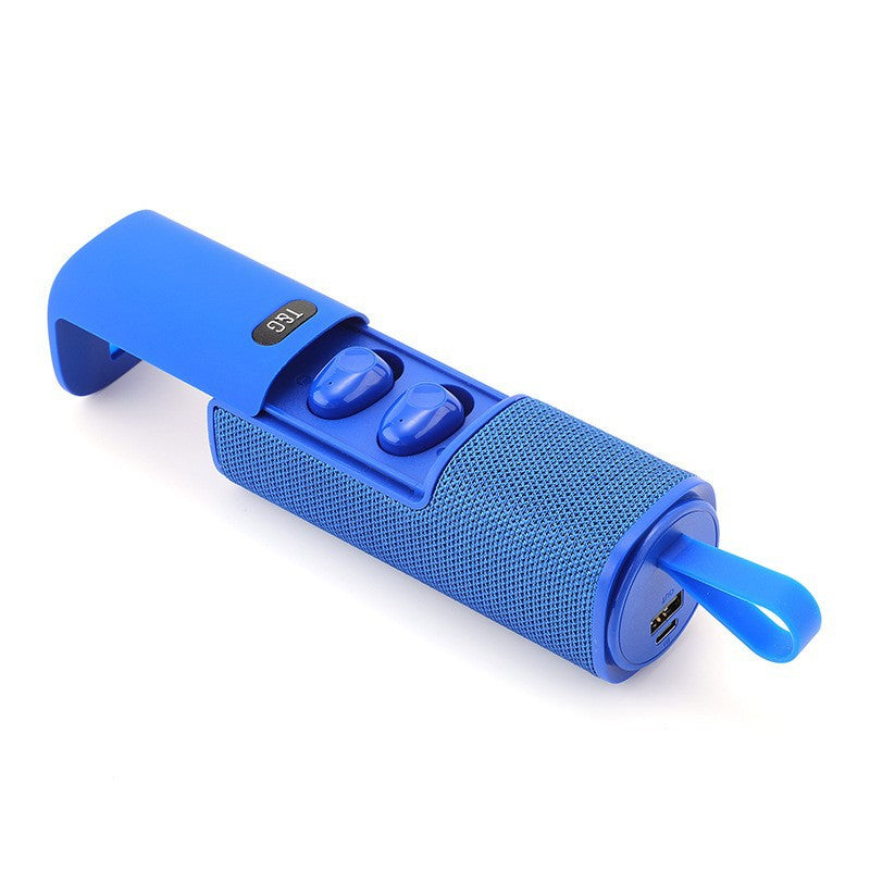 3 En 1 Haut-parleurs Bluetooth sans fil portable Banque d'alimentation d'écoute Bluetooth