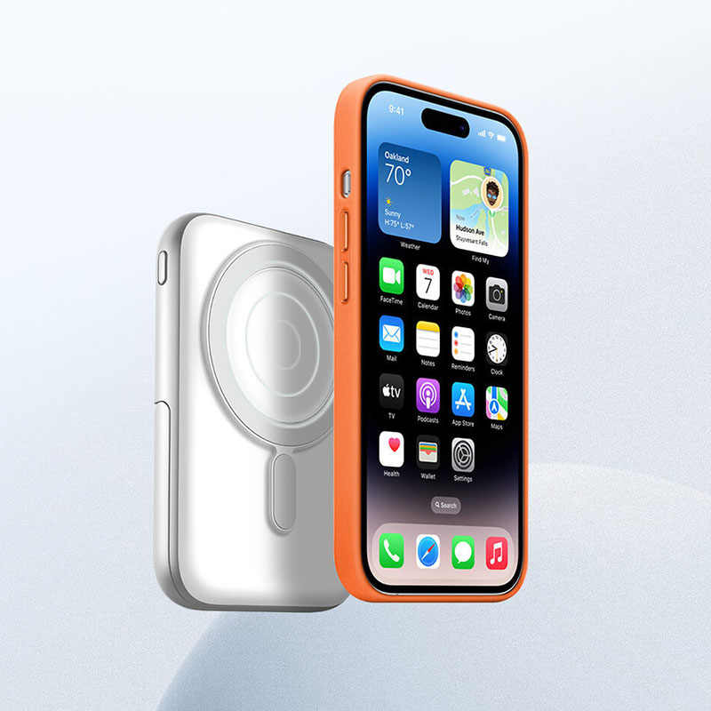 Banque d'alimentation sans fil portable magnétique PD20W