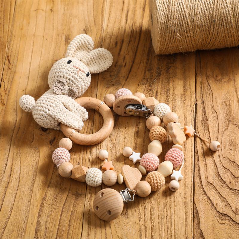 Baby Crib suspension Bunny Music Car Poupée Pendentif Jouet Nibbling