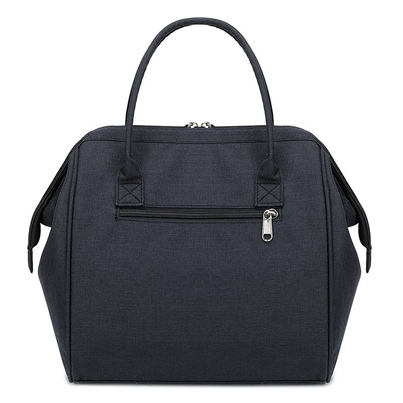 Sac à lunch Bento thermique Zipper Oxford Cloth Grande capacité