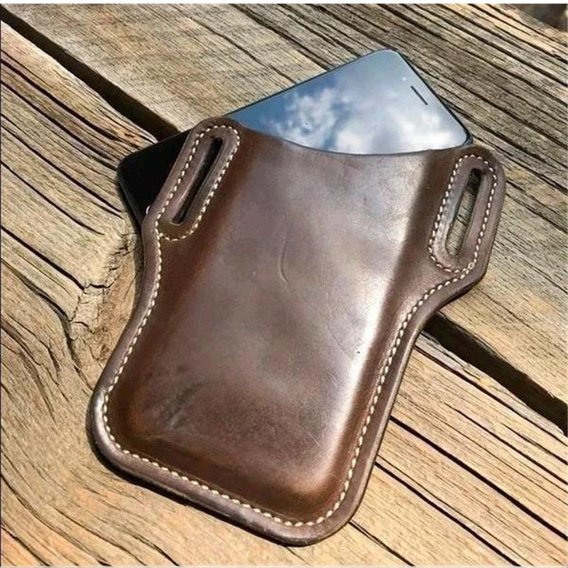 Pochette de téléphone européenne et américaine à ceinture extérieure