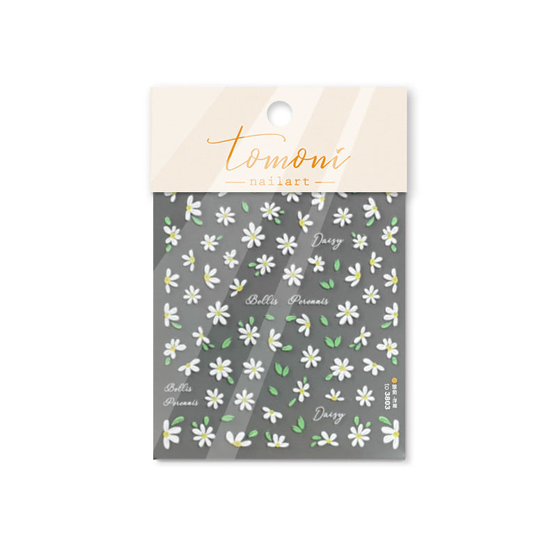 Stickers Nail Best-seller Cute Nail Decals Dans un style japonais Plaid Design