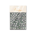 Stickers Nail Best-seller Cute Nail Decals Dans un style japonais Plaid Design