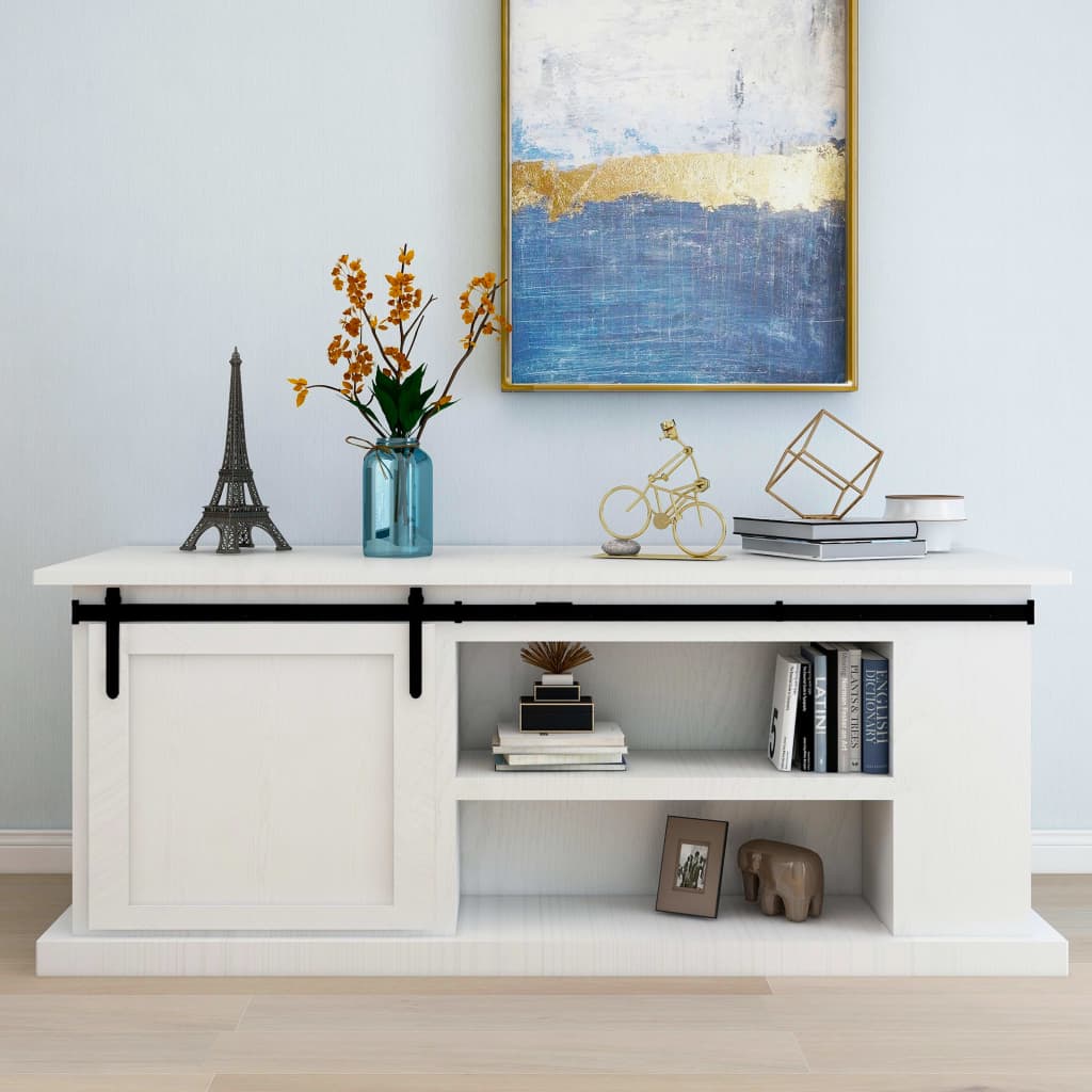 Mini ensemble de fixation de porte coulissante pour portes de cabinet
