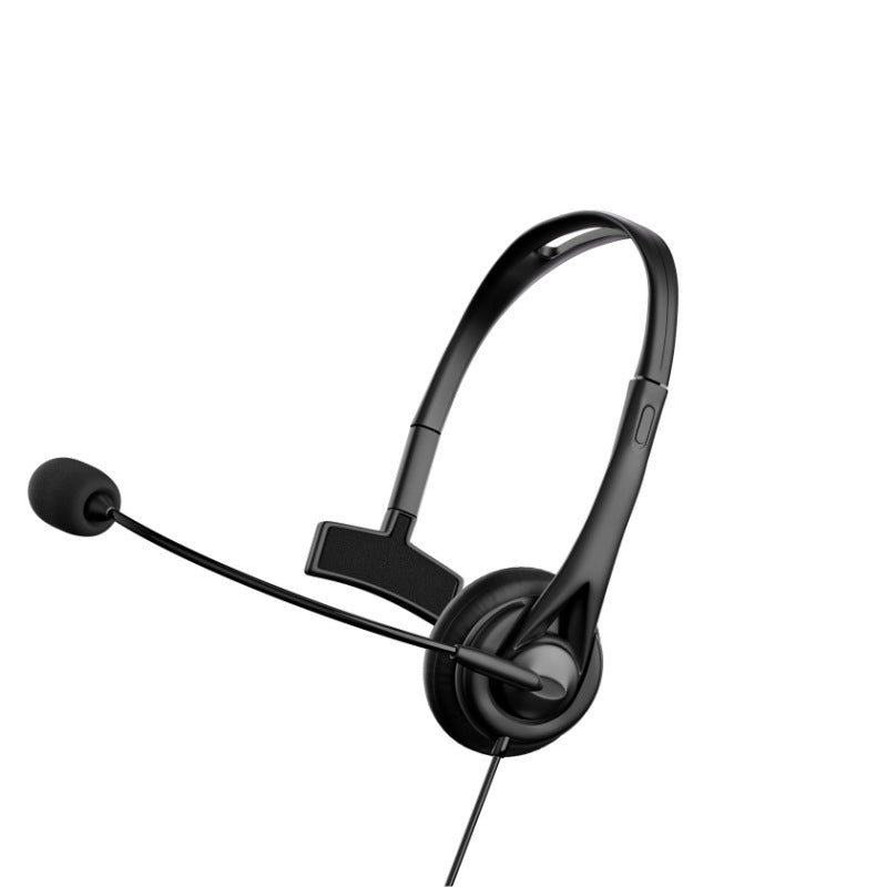 Oreillette de centre d'appel filaire à une oreille professionnelle