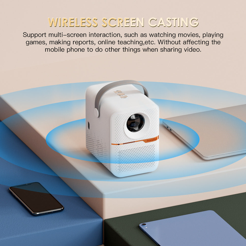 P10 Super clair Maison Mini Projecteur LCD portable Projecteur Android Extérieur