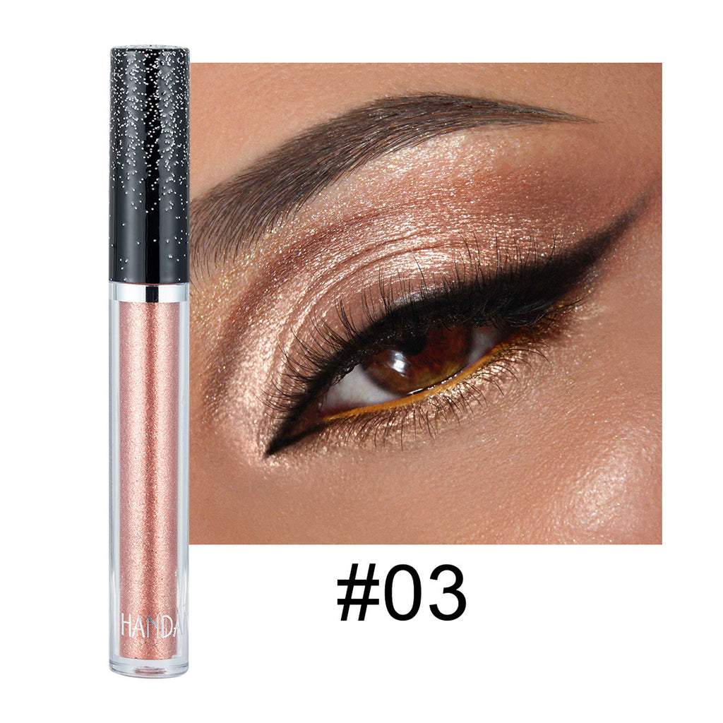 Diamant 12 couleurs Liquid Eye Shadow psychédélique Pearlescent