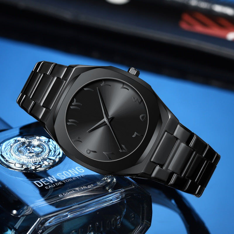 Haute qualité en alliage arabe cadran montre imperméable pour hommes