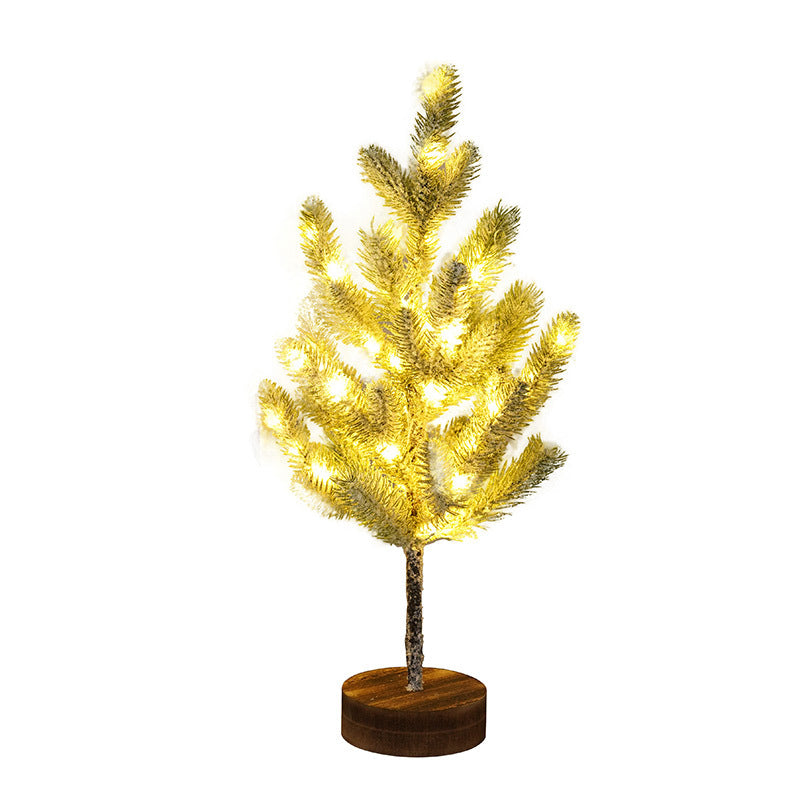Décoration de fête de Noël Led Paysage Arbre lumineux