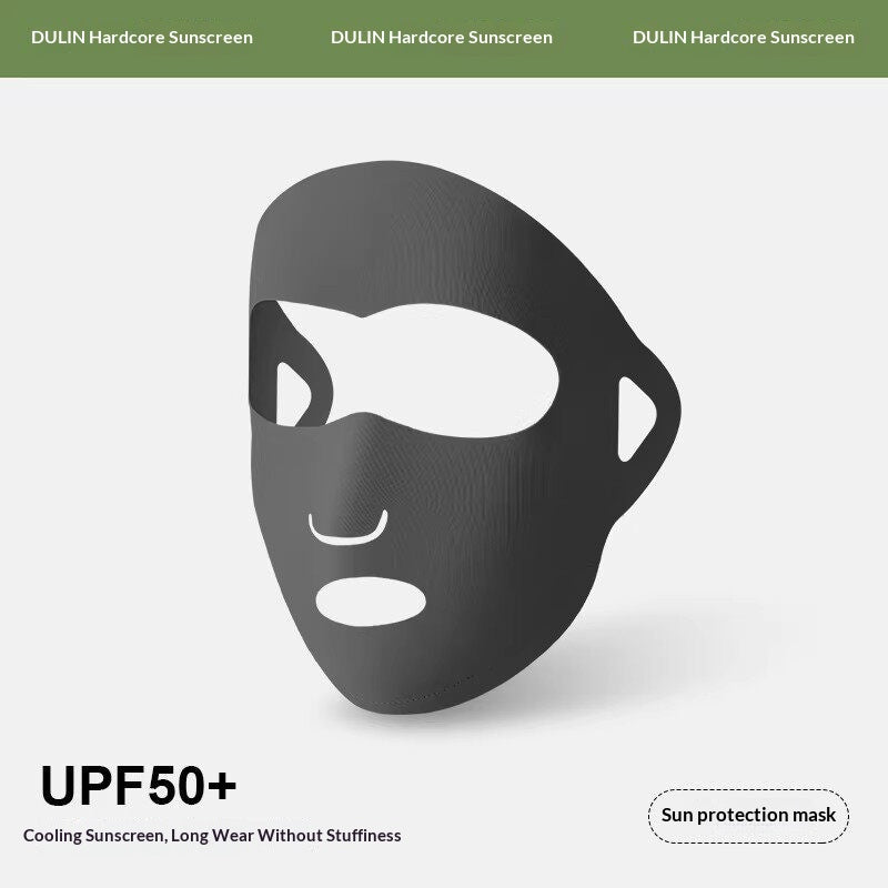 Masque de protection solaire complet pour les activités de plein air estivales