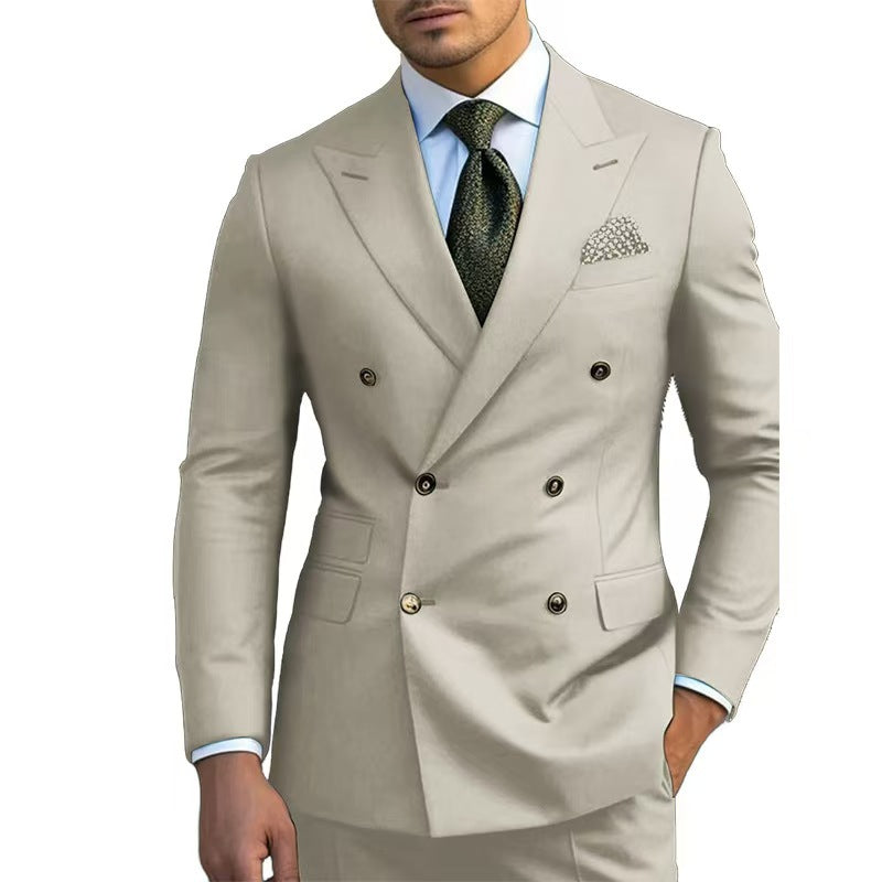 Ensemble de costumes pour hommes Vêtements d'affaires occasionnels