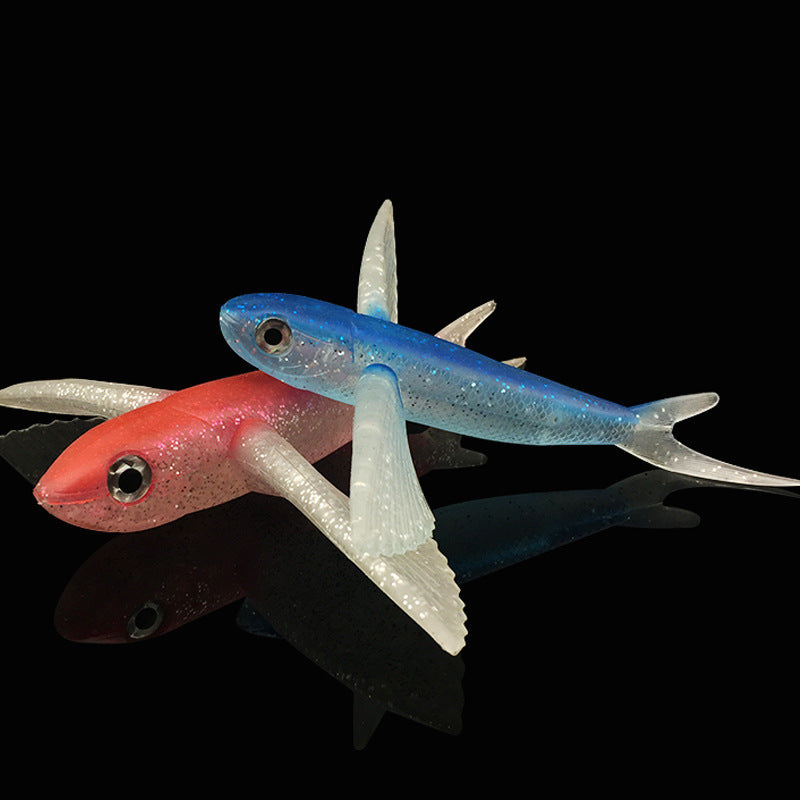 Flying Fish Sea Fish Soft Bait Tuna Lure Bait 17cm21cm Big Wing Fish Plane Fish