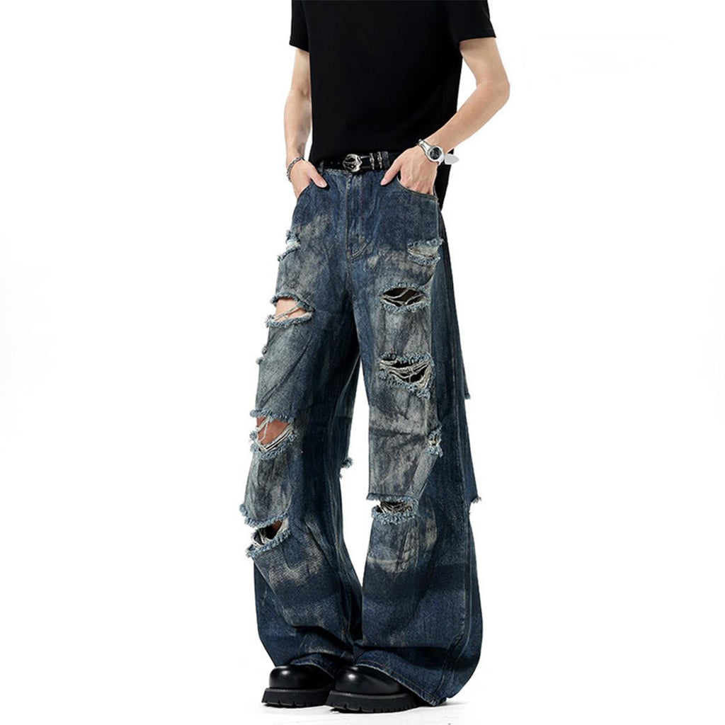 Hommes Dirty gardés et jans ripped