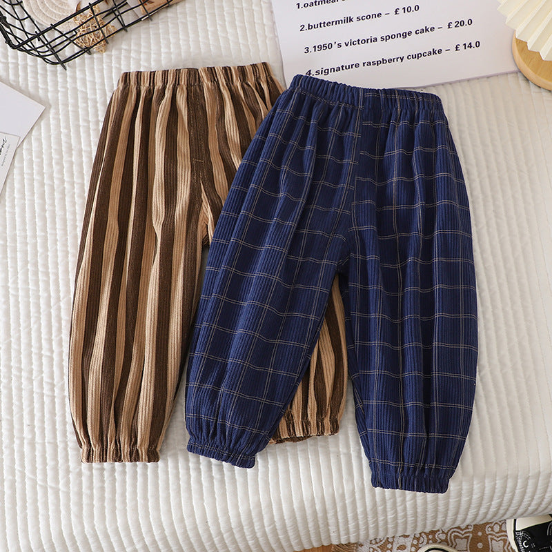 Garçons et filles Sports Pantalons occasionnels