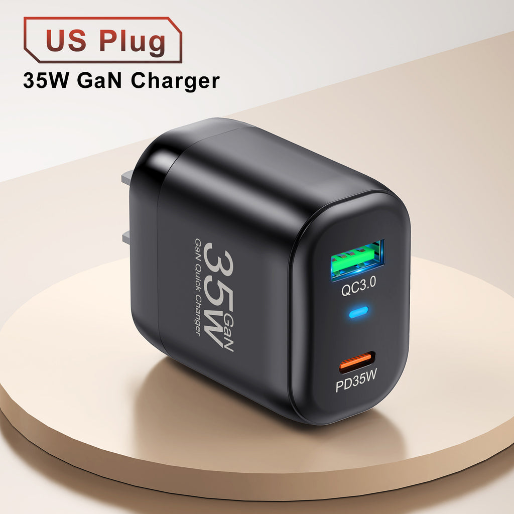 Chargeur Nitride Gallium 35W Charge rapide
