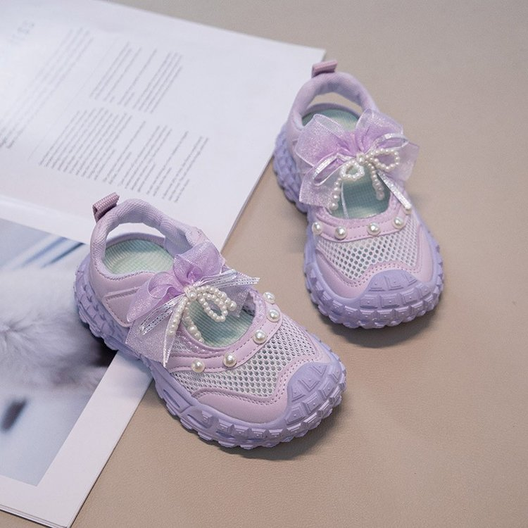 Summer Girls Hollow Mesh Sports Sandals
