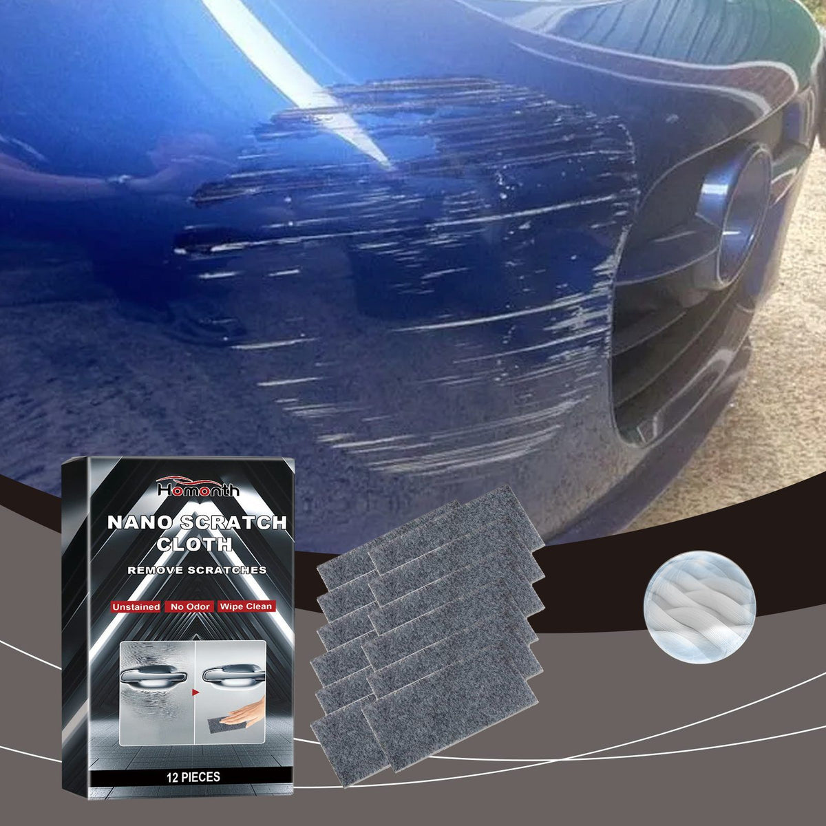 HOMONTH Automotive Gloss Care Cloths