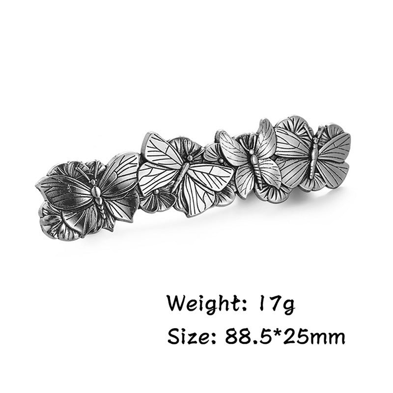 Fille cheveux dos tête scratching accessoires cheveux