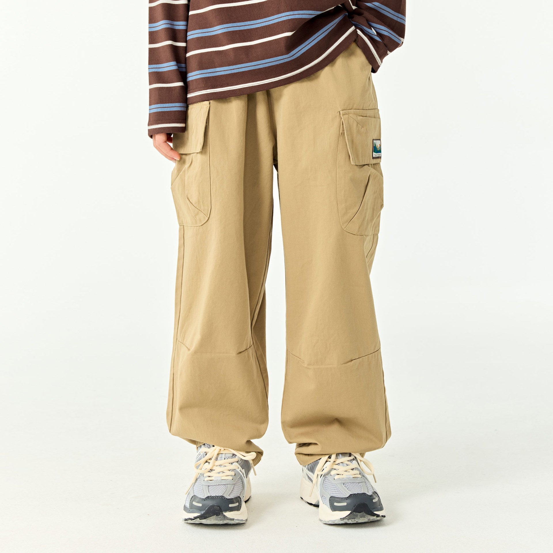DK Enfants Outdoor Mountain-Style Straight-Leg Pantalons de travail pour les filles et les garçons