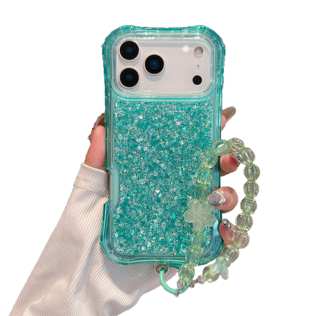 Boite téléphonique de style sud-américain avec 3-en-1 Glitter Epoxy Drop-proof Design Et A