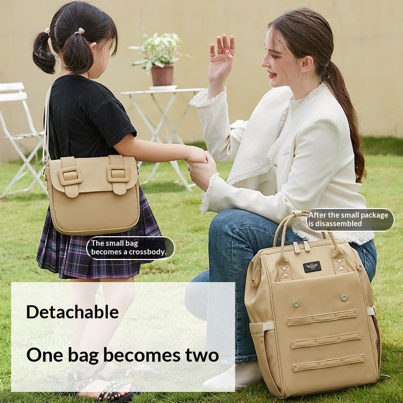 Sac à dos multifonctionnel à couche haute capacité avec épaules et options de port à main