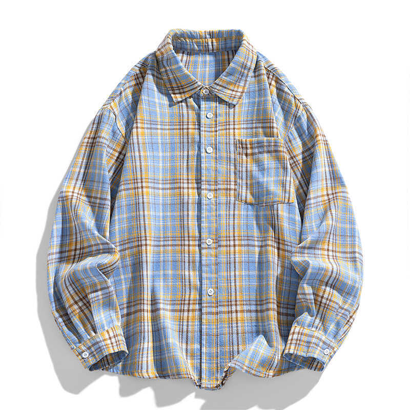 Veste chemise de style américain pour printemps et automne