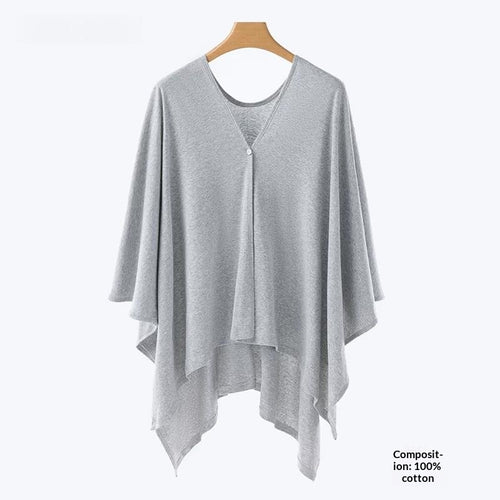 100% cotton spring/summer outdoor sun protection nursing and modesty cape