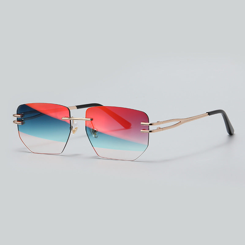 YSM8004 Lunettes de soleil sans cadre Unisexe