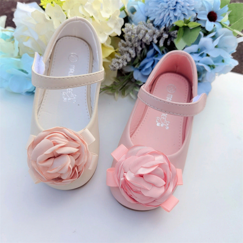 Chaussures Princesse Mariage Fleur Fille