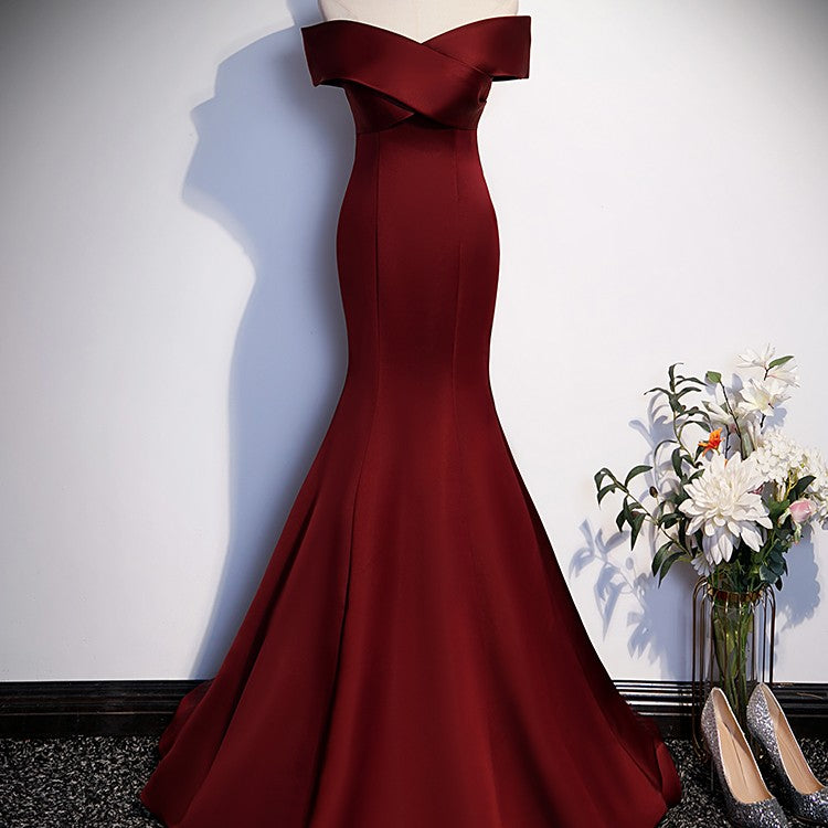 Tail de poisson Toast robe mariée fille