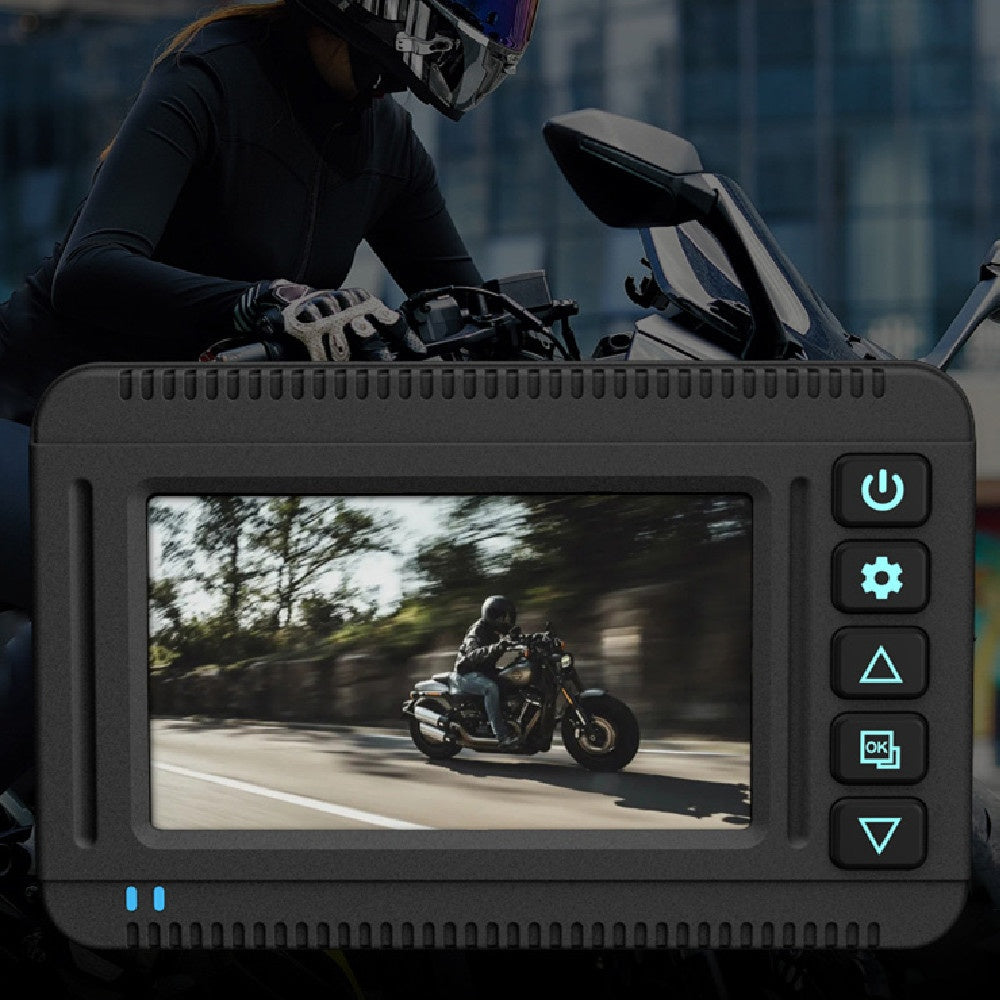 Trajectoire GPS d'enregistreur d'eau de moto haute définition