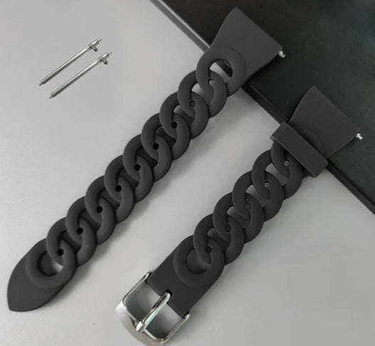 Bracelet de montre intelligente Bracelet de montre universelle en silicone