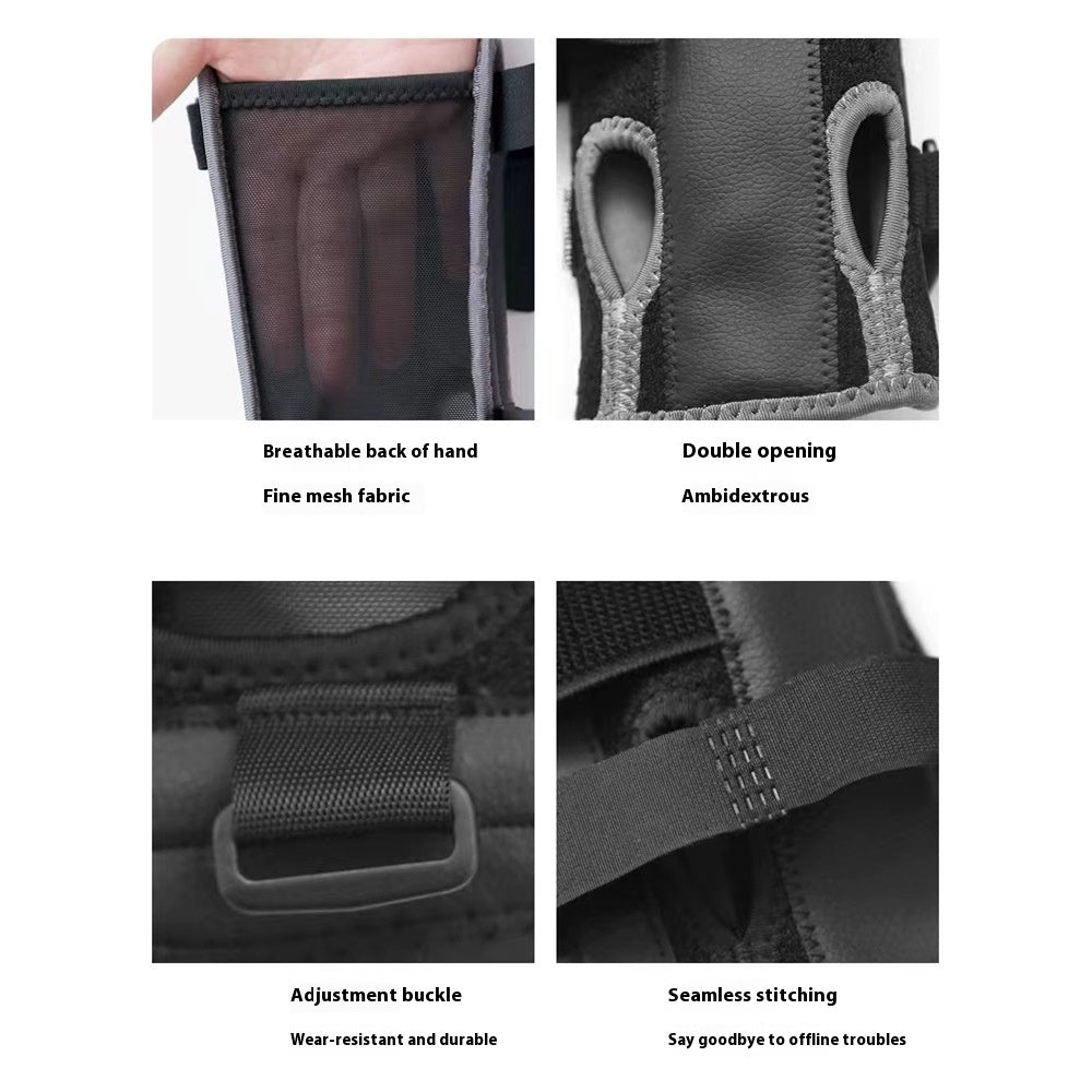 Gants d'équipement de protection fixes pour protège-mains d'entrainement