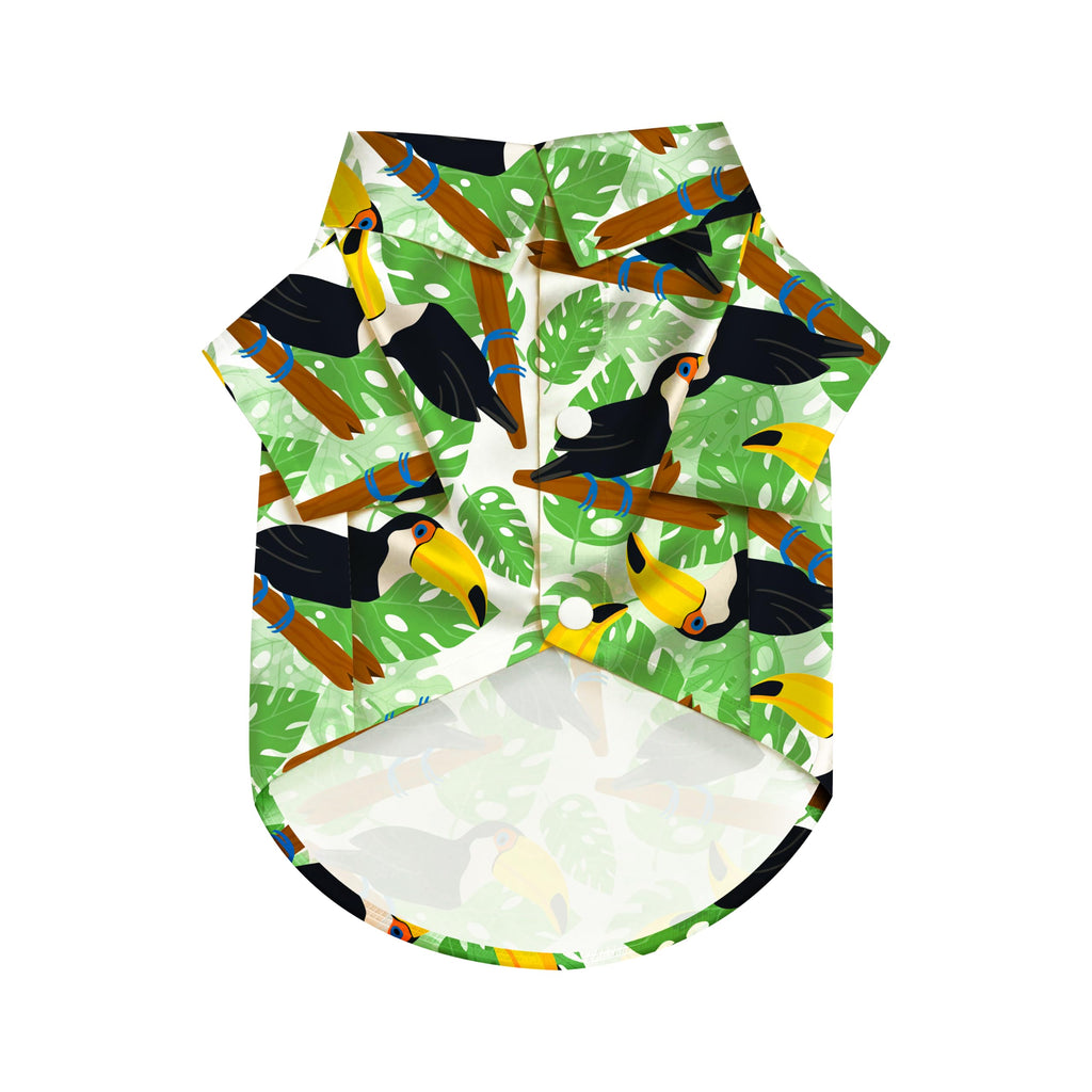 T-shirt de chien de style Hawaii pour chien de coco