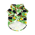 T-shirt de chien de style Hawaii pour chien de coco