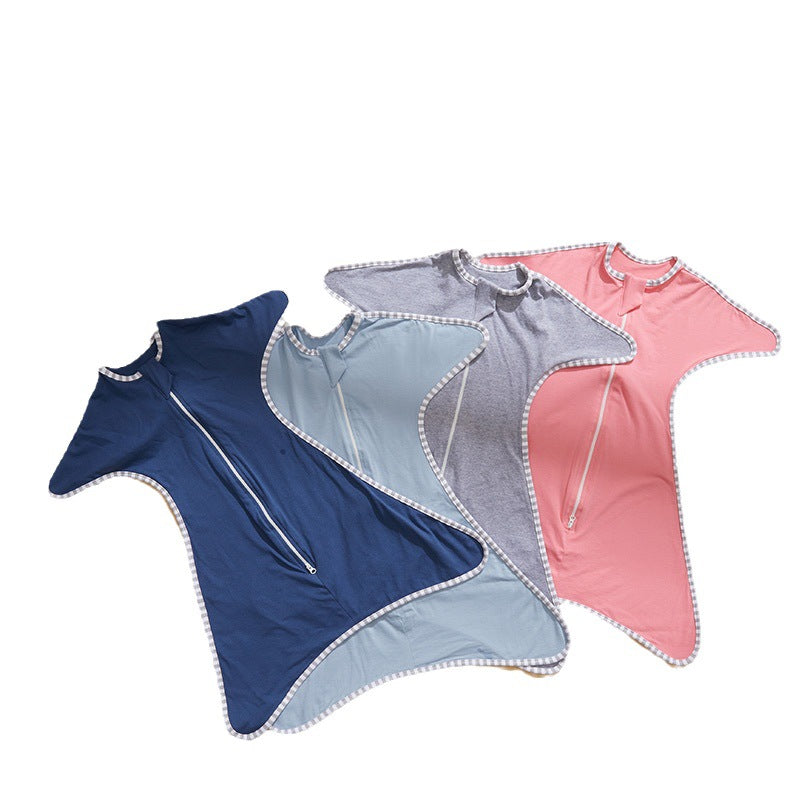 Baby Anti-startle Sac de couchage en coton respirant